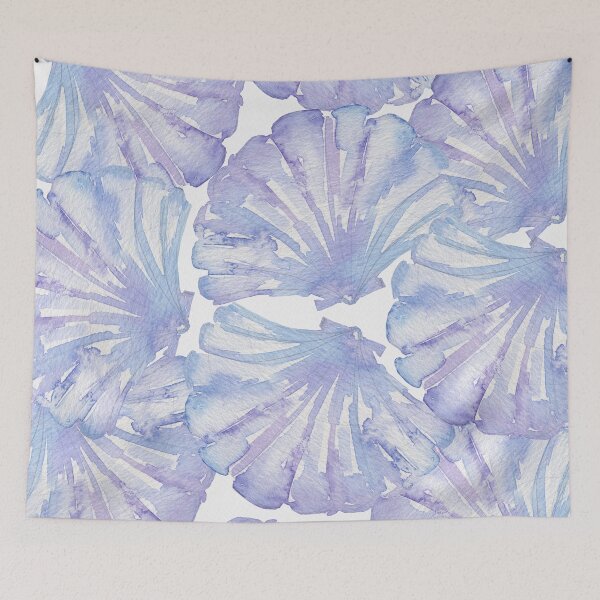 Item preview, Shell Ya Later - Purple Seashells designed and sold by Kristen Laczi.