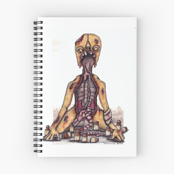 Item preview, Radithor Monster ILLUSTRATION PRINT designed and sold by cutestvoodoo.