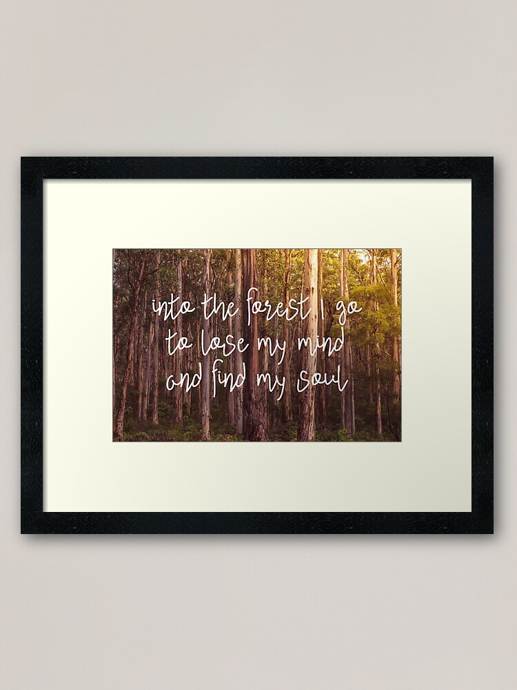 and into the forest i go to lose my mind and find my soul shirt