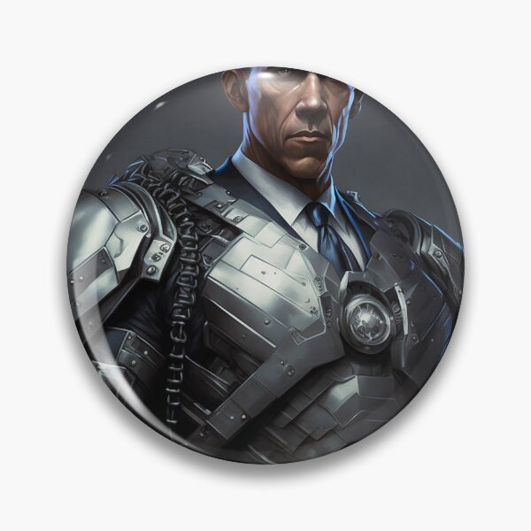 Item preview, Obama in Full Body Armor designed and sold by TortillaChief.