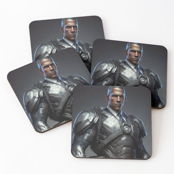 Item preview, Obama in Full Body Armor designed and sold by TortillaChief.