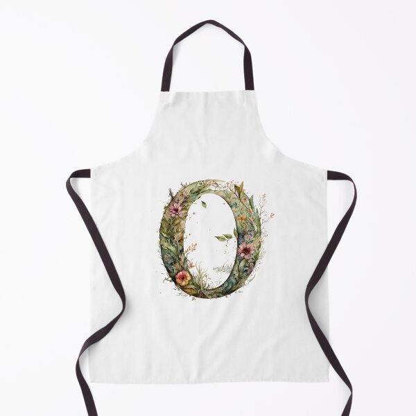 Item preview, Floral Garden Watercolor Monogram Letter O designed and sold by FloralFancy.