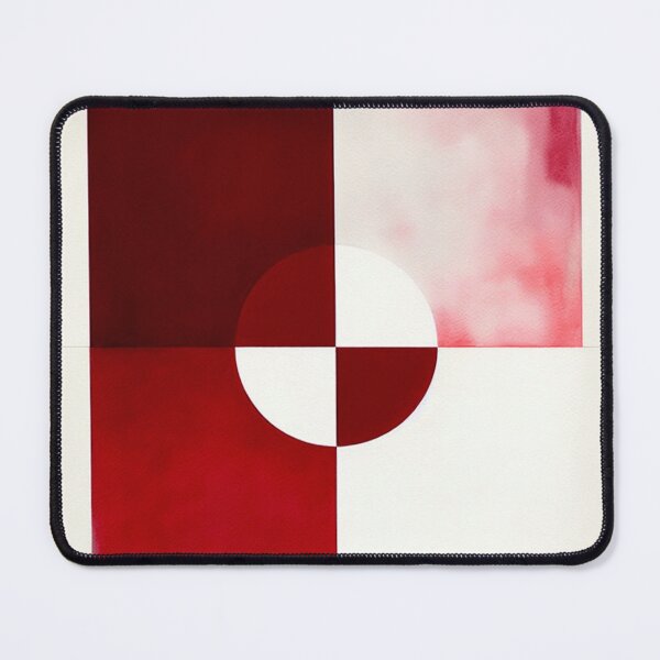 Item preview, SIGNAL SQUARED - Acrylic Wash Abstract Painting Panel Design designed and sold by speedrunner.