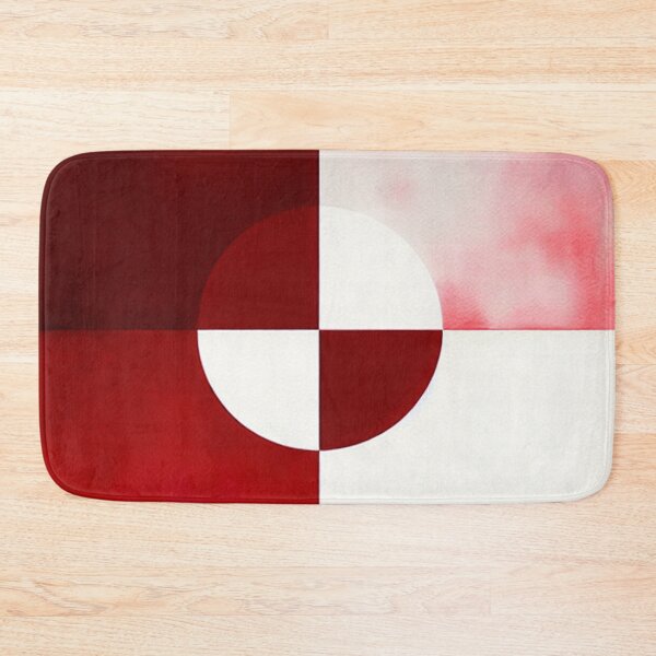 Item preview, SIGNAL SQUARED - Acrylic Wash Abstract Painting Panel Design designed and sold by speedrunner.