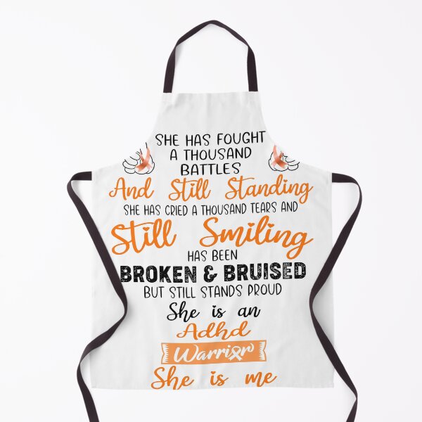 Item preview, ADHD Warrior SHE IS ME - Support ADHD Fighter Gifts designed and sold by Berriosly.