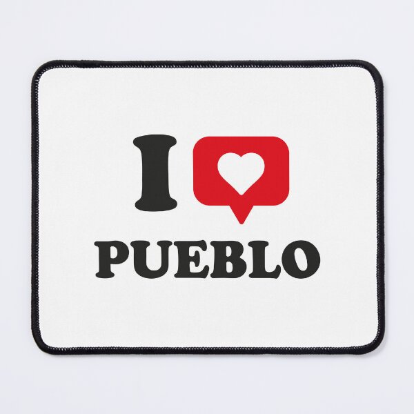 Artikelvorschau, Ich liebe Pueblo, ich liebe Pueblo, Heimatstadt Pueblo, Colorado entworfen und verkauft von Danylo Mikhnievych.