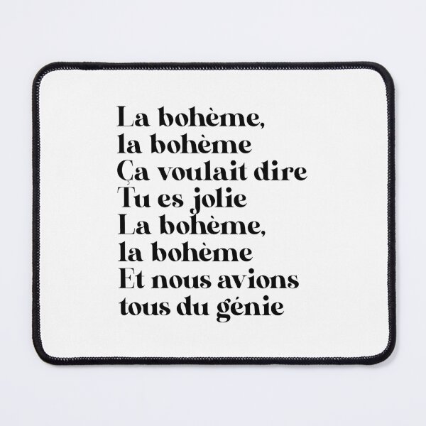 Item preview, La Bohème 3 (black) designed and sold by didijuca.