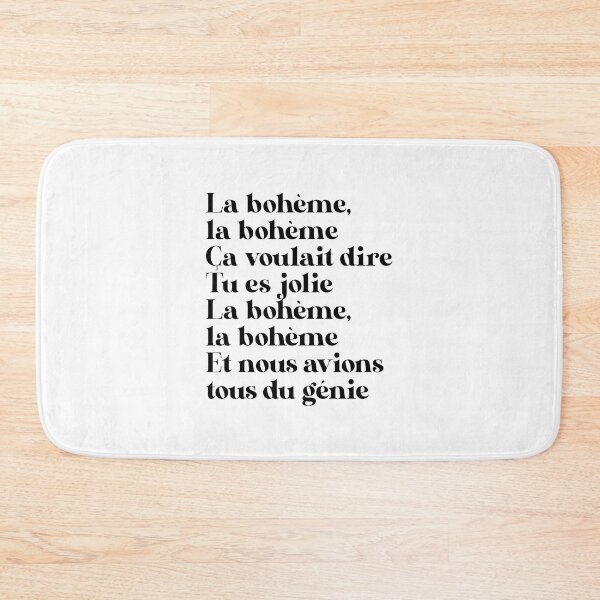 Item preview, La Bohème 3 (black) designed and sold by didijuca.