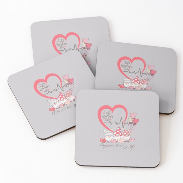 Item preview, Physical therapy Life Heartline Gnome Happy Valentine's Day Design for PT, PTA, or DPT designed and sold by tranquilbeach.