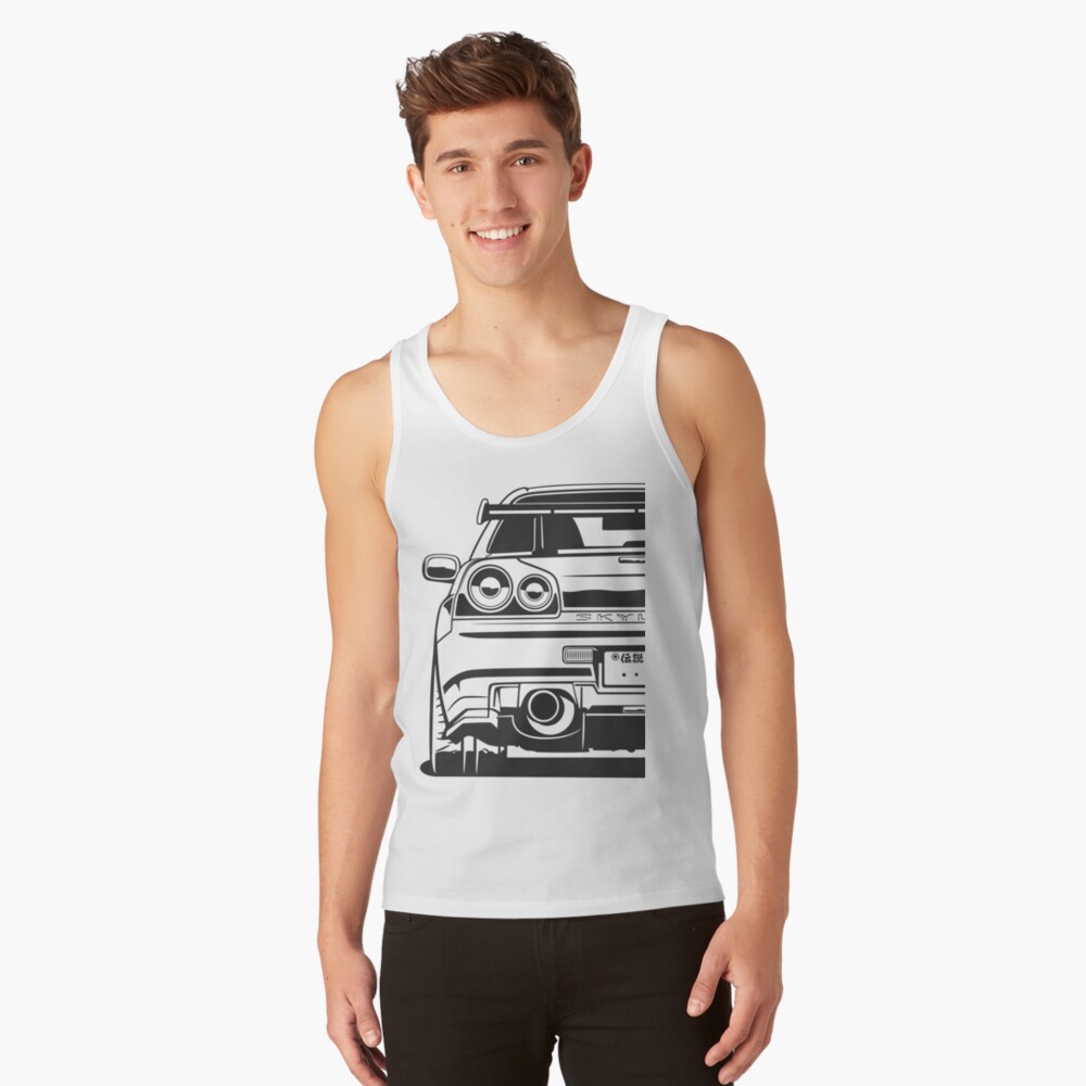 Skyline R34 GTR Tank Top