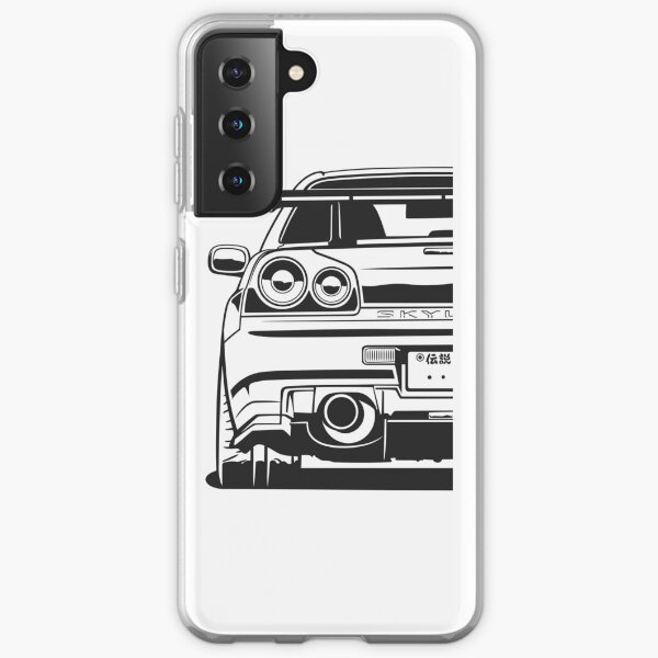 Skyline R34 GTR Samsung Galaxy Soft Case