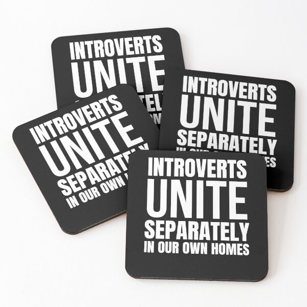 Item preview, Introverts unite separately in our own homes designed and sold by Comfy Creations.
