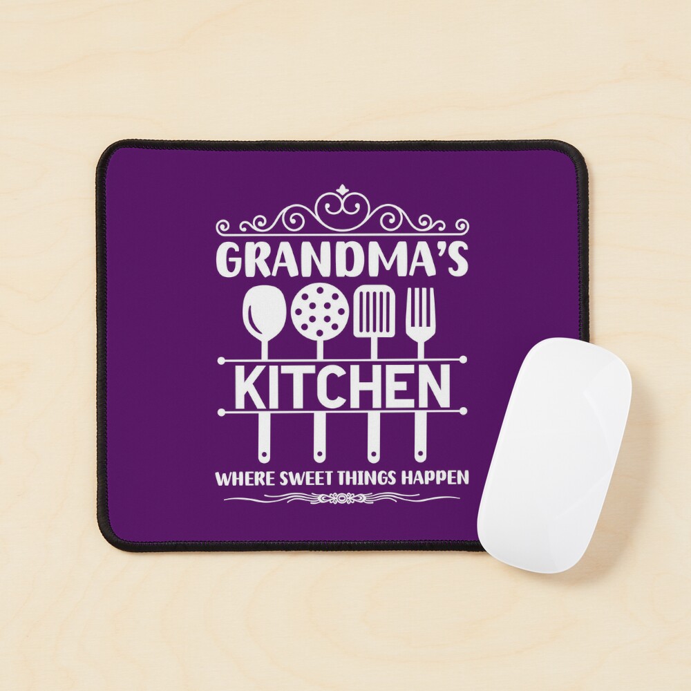 Grandma's Kitchen, Where Sweet Things Happen. Grandmas Kitchen Gift,  Poster for Sale by DesignHouse07