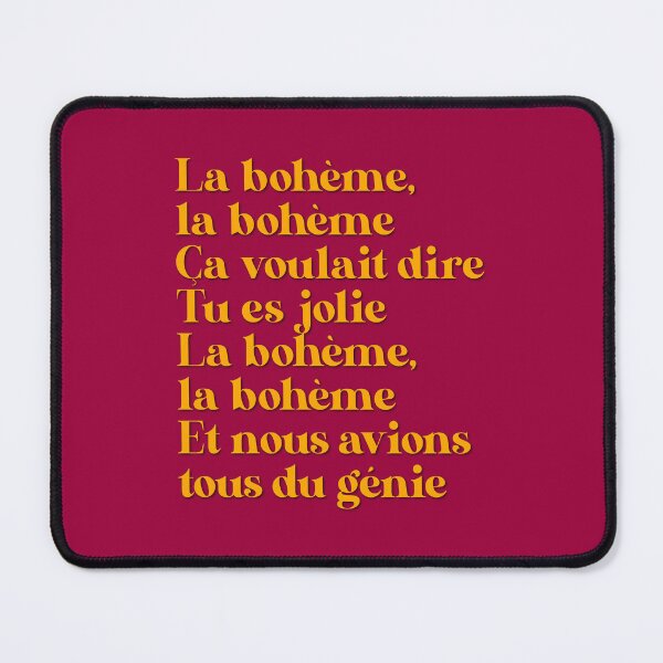 Item preview, La Bohème 3 (orange) designed and sold by didijuca.