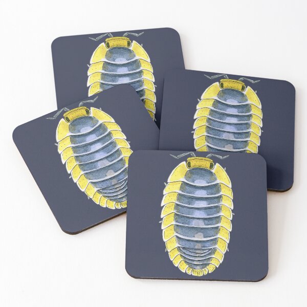 Item preview, Cubaris sp. "Lemon Blue" Isopod designed and sold by paintedpansy.