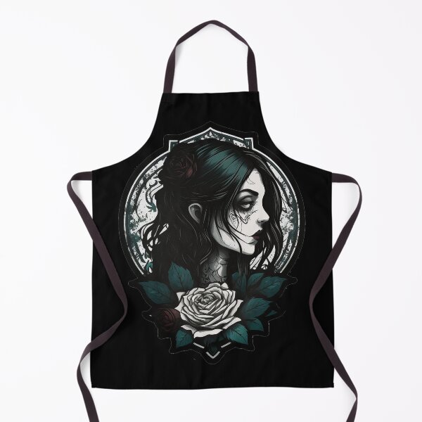 Artikelvorschau, Gothic Rose Dunkle und ausgefallene Designs für Gothic-Enthusiasten Woman in the Window entworfen und verkauft von Bits-X-Pieces.