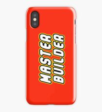 MASTER BUILDER iPhone Case/Skin