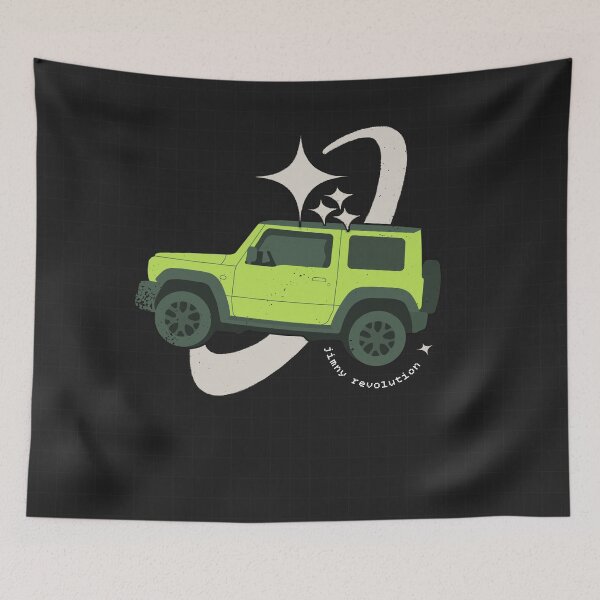 Item preview, Jimny Y2K Revolution | Kinetic Yellow designed and sold by stoicjimny.