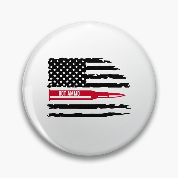 Item preview, Got Ammo Bullet Flag designed and sold by Mooostickers.