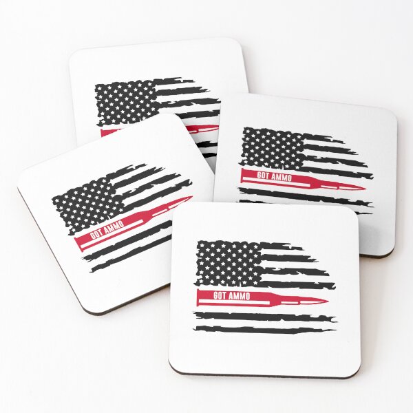 Item preview, Got Ammo Bullet Flag designed and sold by Mooostickers.