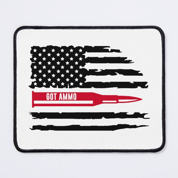 Item preview, Got Ammo Bullet Flag designed and sold by Mooostickers.