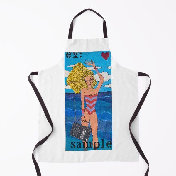 Item preview, Ex:sample Boom Box Girl designed and sold by queer80sart.