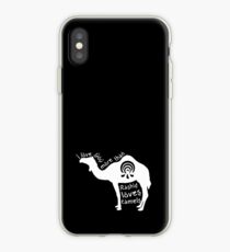 I love you more than Rashid loves camels (WHITE) - Akesh iPhone Case