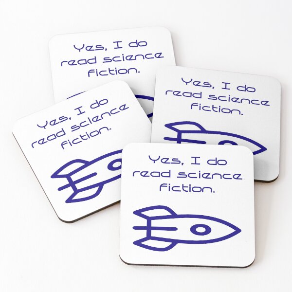 Item preview, Yes I Do Read Science Fiction  designed and sold by CrankyOldDude.