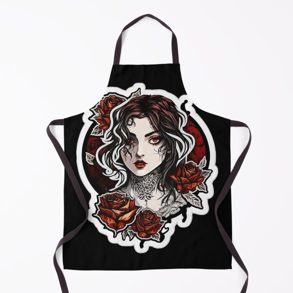 Artikelvorschau, Gothic Rose Dunkle und ausgefallene Designs für Gothic-Enthusiasten Rose Delight entworfen und verkauft von Bits-X-Pieces.