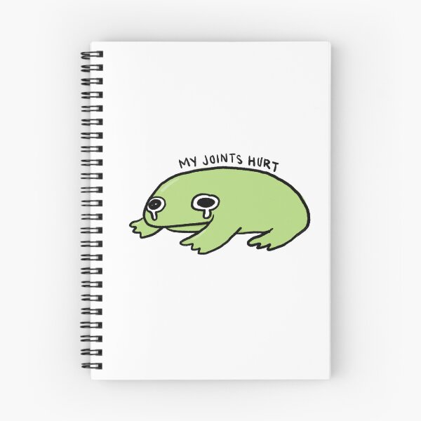 Item preview, My Joints Hurts | Crying Green Frog designed and sold by iristocat.