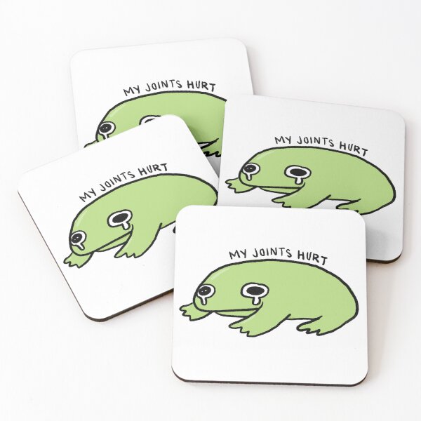 Item preview, My Joints Hurts | Crying Green Frog designed and sold by iristocat.