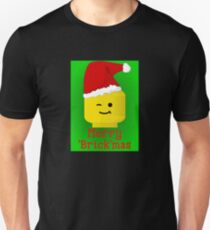 Merry Christmas Santa Minifig by Customize My Minifig Unisex T-Shirt