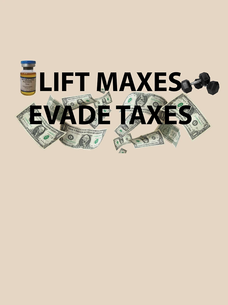 Lift Maxes Evade Taxes Long sleeve – LAUNCH ATHLETIC WEAR