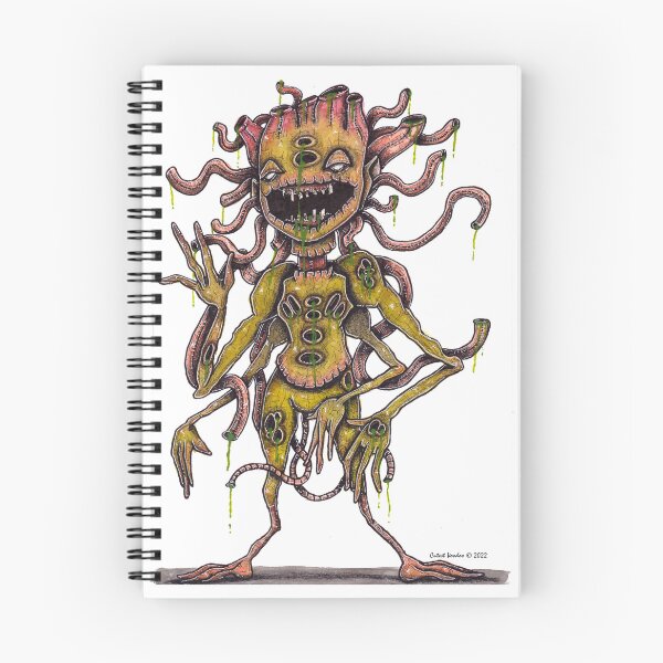 Item preview, Skinwalker Ranch Monster ILLUSTRATION PRINT designed and sold by cutestvoodoo.