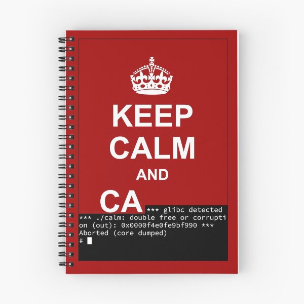 Item preview, Keep calm and... SegFault! designed and sold by Ange Albertini.