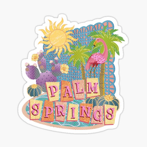 Item preview, Palm Springs designed and sold by Pamelandia.