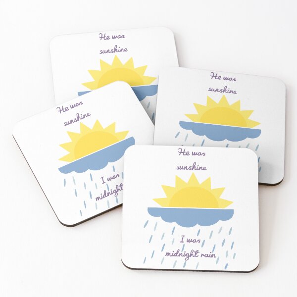 Item preview, He was Sunshine I was Midnight Rain designed and sold by G-Graphicss.