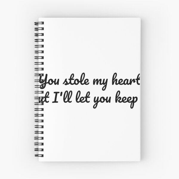 Item preview, You Stole My Heart, But I'll Let You Keep It designed and sold by BRAZILCOOLSHIRT.