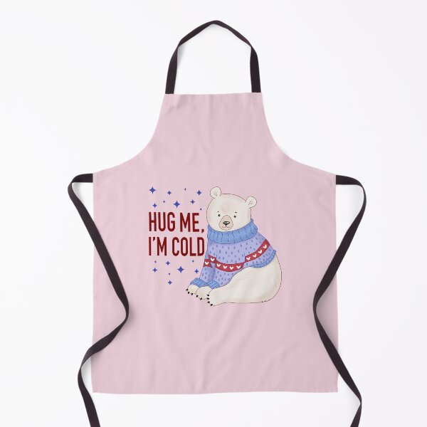 Item preview, Hug Me, I’m Cold Polar Bear with Sweater designed and sold by Gsallicat.