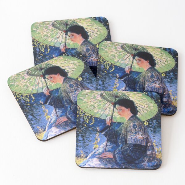 Item preview, Green Parasol designed and sold by LadybellVintage.