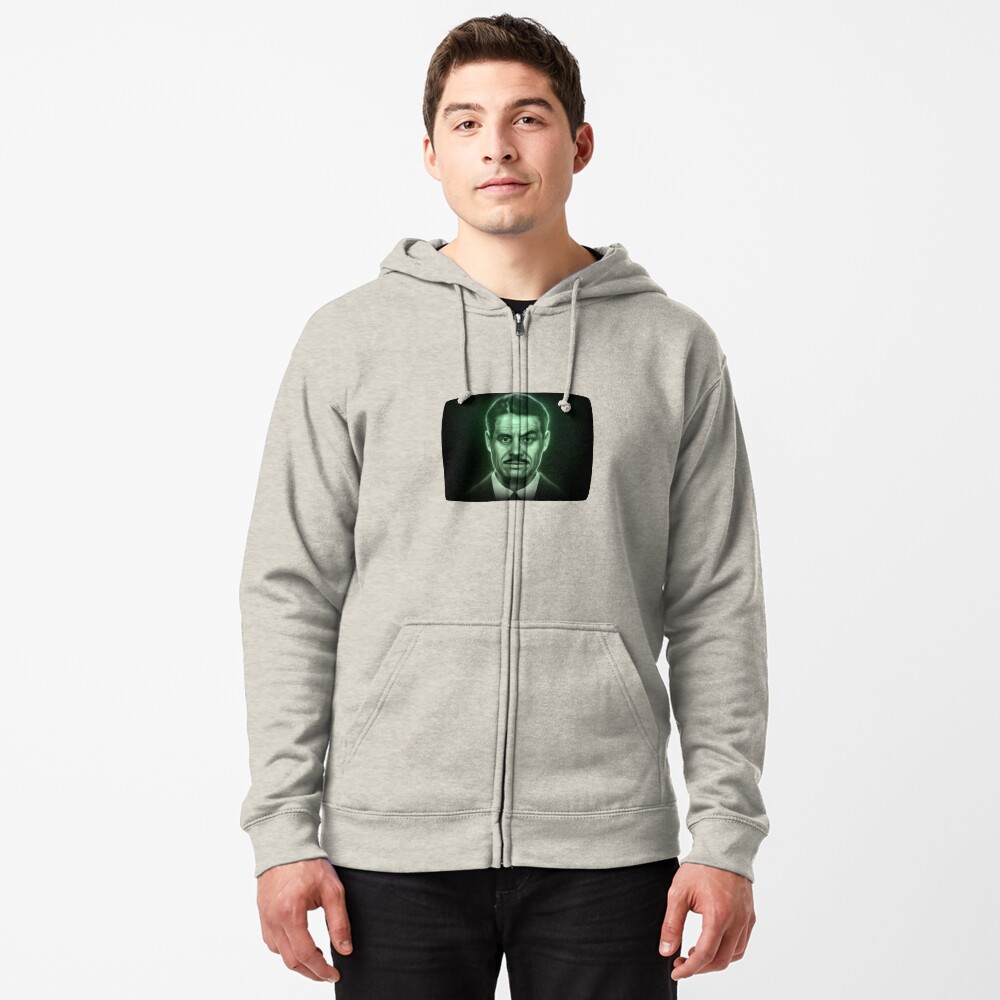 Vista previa del artículo con la obra «Sudadera con capucha y cremallera», diseñado y vendido por AethelredAndAfe.