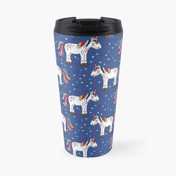 Lila-Lotta Einhorn Thermobecher