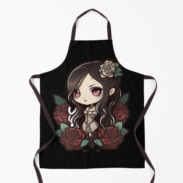 Artikelvorschau, Gothic Rose Dunkle und ausgefallene Designs für Gothic-Enthusiasten Chibi Rose entworfen und verkauft von Bits-X-Pieces.