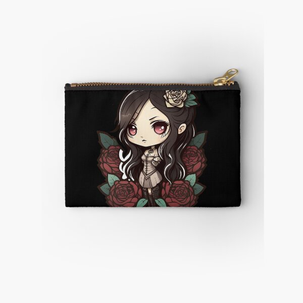 Artikelvorschau, Gothic Rose Dunkle und ausgefallene Designs für Gothic-Enthusiasten Chibi Rose entworfen und verkauft von Bits-X-Pieces.