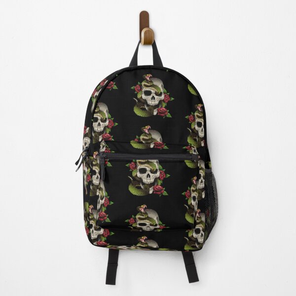 Item preview, skull snake and roses. designed and sold by DALIO666.