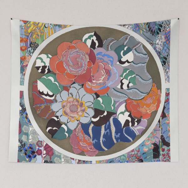 Item preview, Flower Art Deco Pattern designed and sold by tomorrowsart.