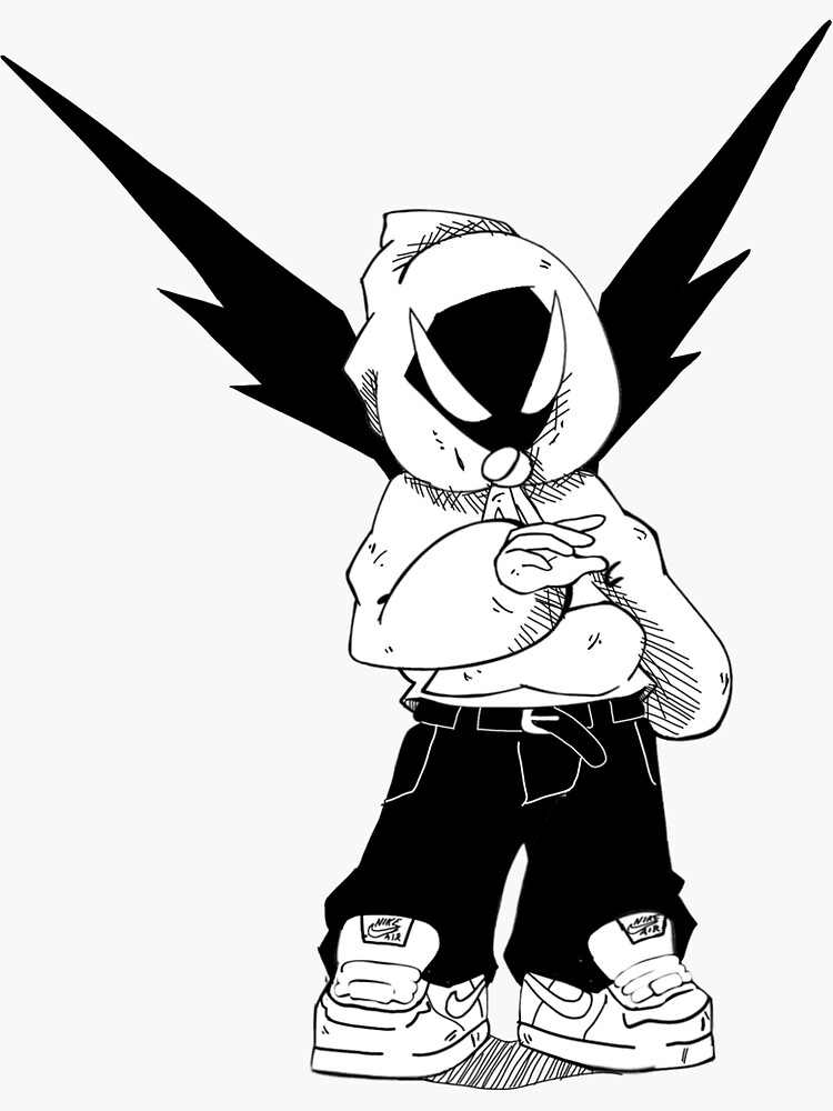 hoodie “ink sketch”