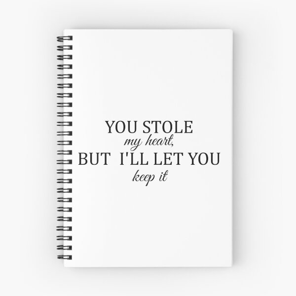 Item preview, You Stole My Heart, But I'll Let You Keep It designed and sold by BRAZILCOOLSHIRT.