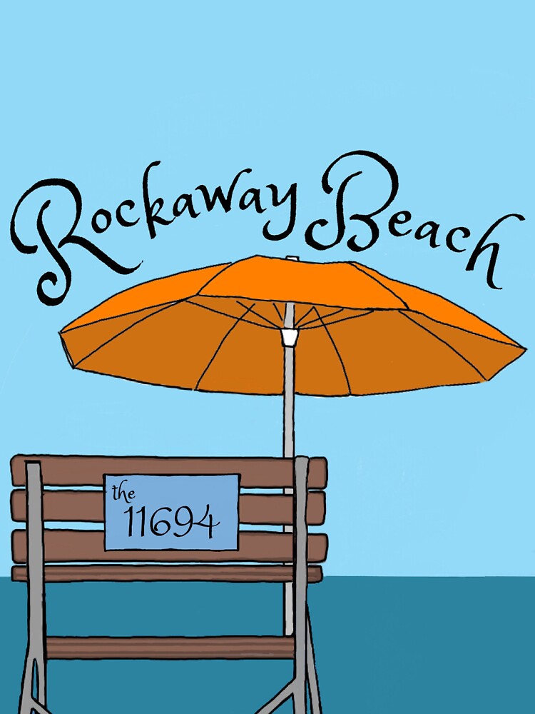 "Rockaway Beach Lifeguard Chair" Sticker for Sale by Kaileyaiken