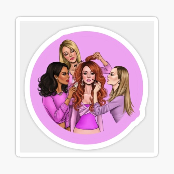 burn book mean girls Sticker for Sale by jaidalewis7